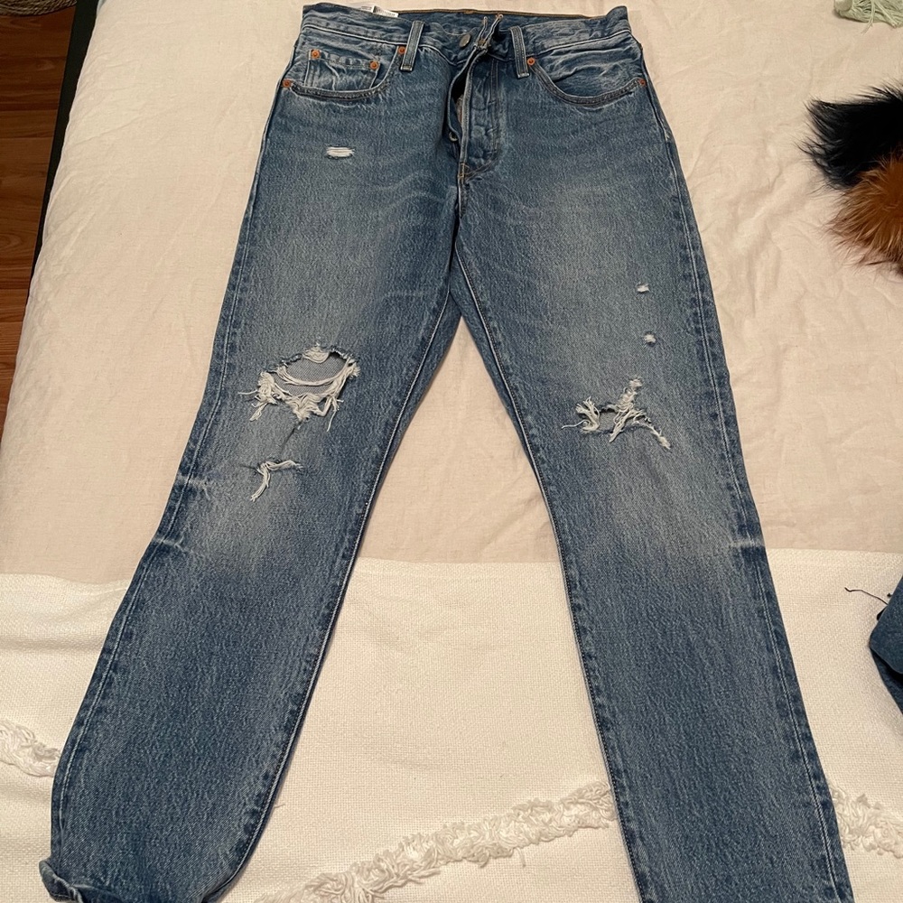 Levis wedgie jeans 501